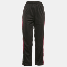 Balenciaga: Чёрные брюки  Track