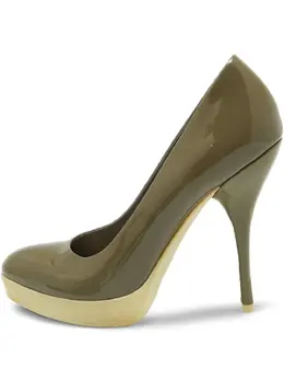 Gucci Pre-Owned: Зелёные туфли 