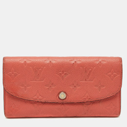 Louis Vuitton: Розовый кошелёк 
