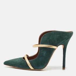 Malone Souliers: Зелёные туфли 