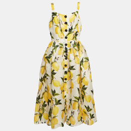 Dolce & Gabbana: Жёлтое платье  Lemon