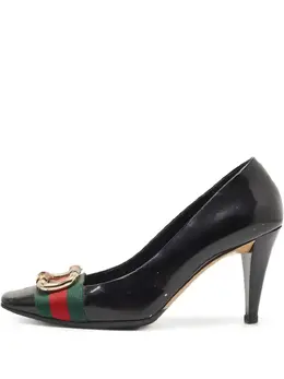Gucci Pre-Owned: Чёрные туфли 