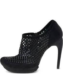Balenciaga Pre-Owned: Чёрные ботинки 