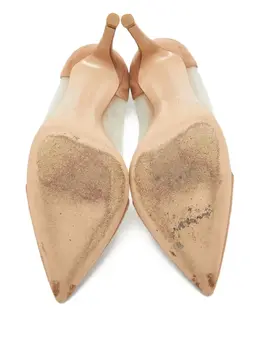 Gianvito Rossi: Светлые туфли  Plexi