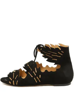 Charlotte Olympia: Чёрные сандалии 