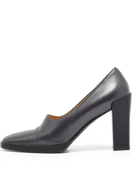 Gucci Pre-Owned: Тёмные туфли 