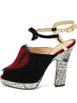 Charlotte Olympia: Чёрные босоножки 