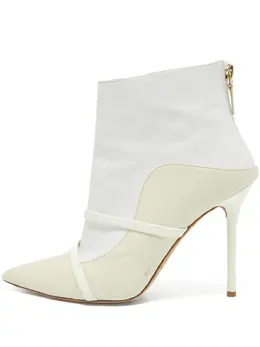 Malone Souliers: Белые ботинки 