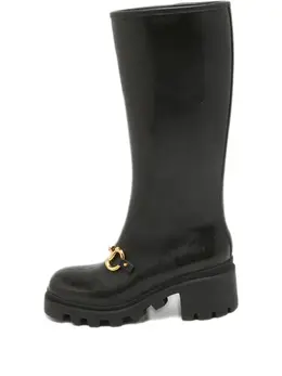 Gucci Pre-Owned: Чёрные ботинки 