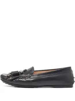 Tod's: Чёрные лоферы 