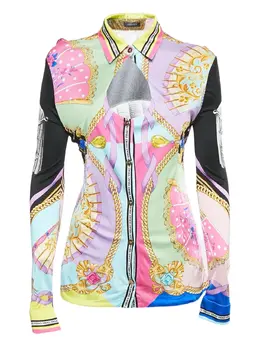 Versace Pre-Owned: Светлая рубашка 