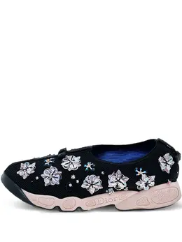 Christian Dior Pre-Owned: Чёрные кроссовки 