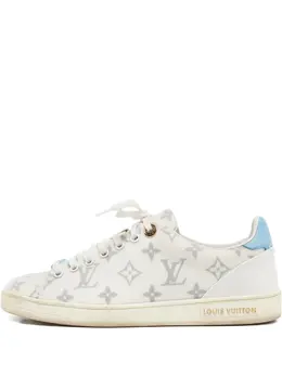Louis Vuitton Pre-Owned: Белые кроссовки 