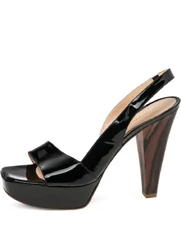 Gianvito Rossi: Чёрные сандалии 