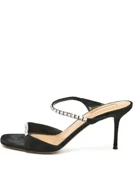 Aquazzura: Чёрные сандалии 