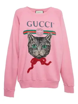 Gucci Pre-Owned: Свитшот с принтом 