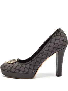 Gucci Pre-Owned: Синие туфли 