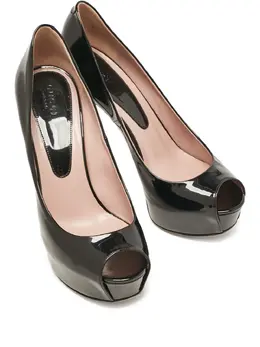 Gucci Pre-Owned: Чёрные туфли 
