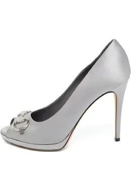 Gucci Pre-Owned: Светлые туфли 