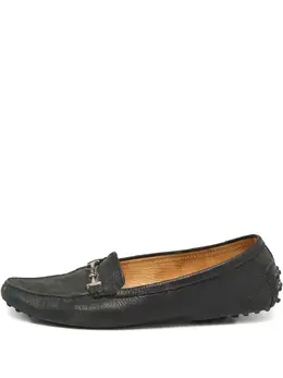 Tod's: Чёрные лоферы  Horsebit