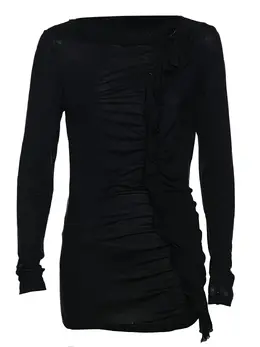 Moschino Pre-Owned: Чёрный топ 