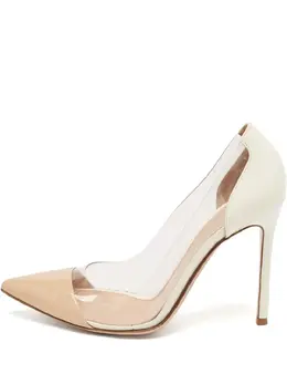 Gianvito Rossi: Белые туфли  Plexi