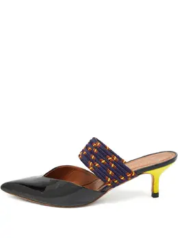 Malone Souliers: Чёрные сабо 