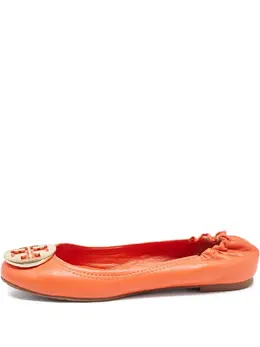 Tory Burch: Оранжевые балетки 