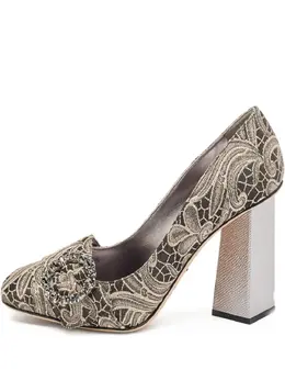 Dolce & Gabbana Pre-Owned: Коричневые туфли 
