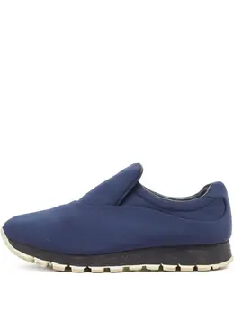 Prada Pre-Owned: Синие кроссовки 