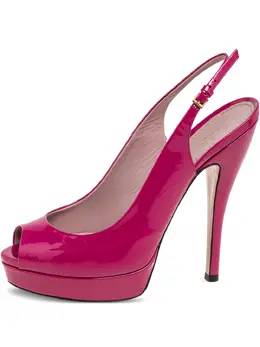 Gucci Pre-Owned: Розовые туфли 