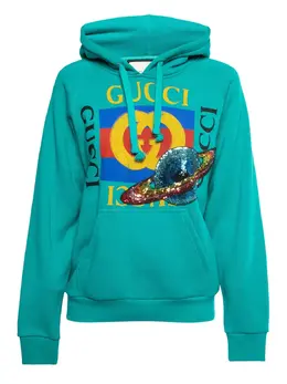 Gucci Pre-Owned: Толстовка с блёстками 