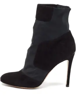 Gianvito Rossi: Чёрные ботинки 