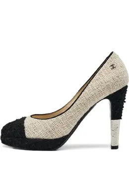 CHANEL Pre-Owned: Чёрные туфли 