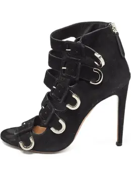 Aquazzura: Чёрные сандалии 