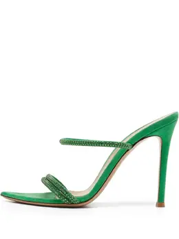 Gianvito Rossi: Зелёные сабо 