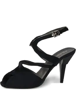 Prada Pre-Owned: Чёрные сандалии 