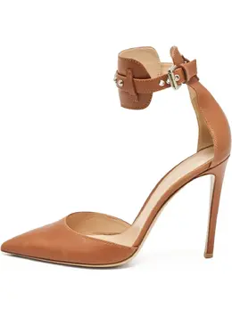 Gianvito Rossi: Коричневые туфли 