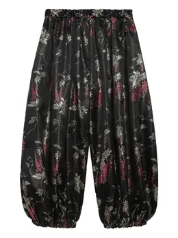 Comme Des Garçons Comme Des Garçons: Брюки с растительным принтом 