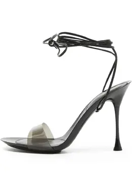 Gianvito Rossi: Чёрные сандалии 