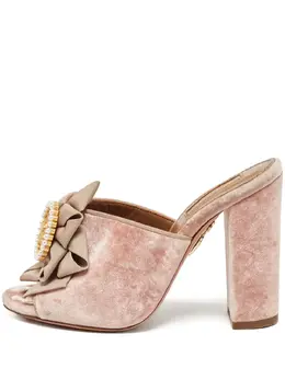 Aquazzura: Розовые босоножки 
