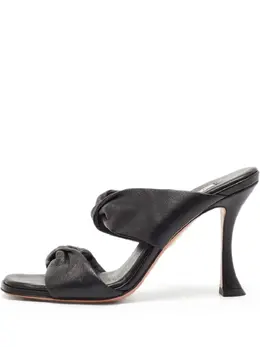 Aquazzura: Чёрные сандалии 