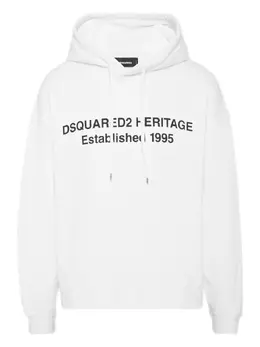 DSQUARED2: Белая толстовка 