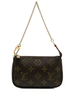 Louis Vuitton Pre-Owned: Коричневая сумка 