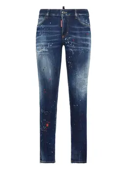 DSQUARED2: Рваные джинсы 
