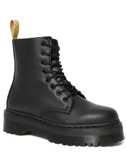 Dr. Martens: Чёрные ботинки 