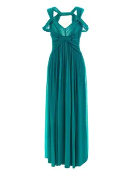 Alberta Ferretti: Шёлковое платье 
