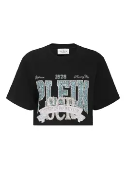 Philipp Plein: Футболка  Crystal со стразами