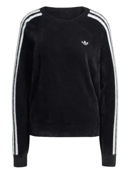 adidas: Чёрный свитер 