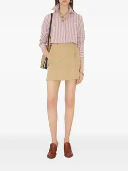 Burberry: Короткая юбка 